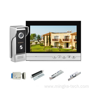 Hot Sales Video Doorphone System 4-wire Intercom Waterproof